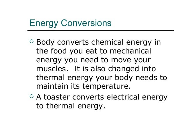 define energy conversion
