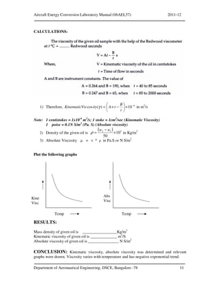 Energy Coversion Lab Energy conversion engineering lab manual full | PDF