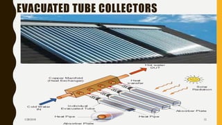 EVACUATED TUBE COLLECTORS
1/28/2018 12
 