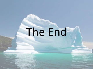 The End
 