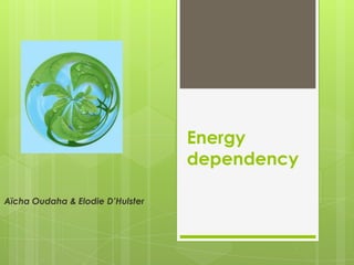 Energy
                                  dependency

Aïcha Oudaha & Elodie D’Hulster
 