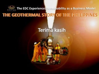 The Geothermal Story of the Philippines