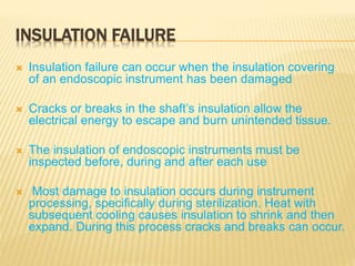 Energy Isolation Failures Energy devices in surgery | PPTX