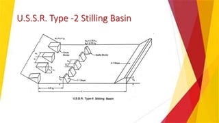 U.S.S.R. Type -2 Stilling Basin
 