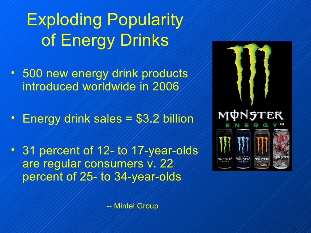 Energy Drinks Complete Powerpoint Final