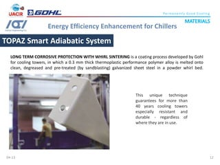 Energy efficiency Enhancement for Chillers | PDF