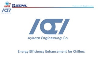 Permanently Good Cooling
Energy Efficiency Enhancement for Chillers
 
