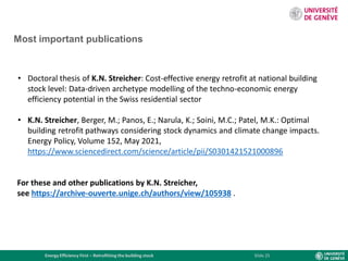 Energy efficiency first – retrofitting the building stock final | PDF