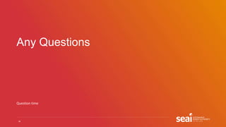 30
Any Questions
Question time
 
