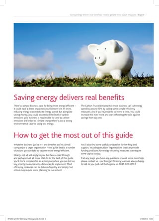 Saving energy delivers real benefits / How to get the most out of this guide / Page 3




        Saving energy delivers r...
