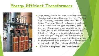 Energy efficiency in electrical system | PPTX