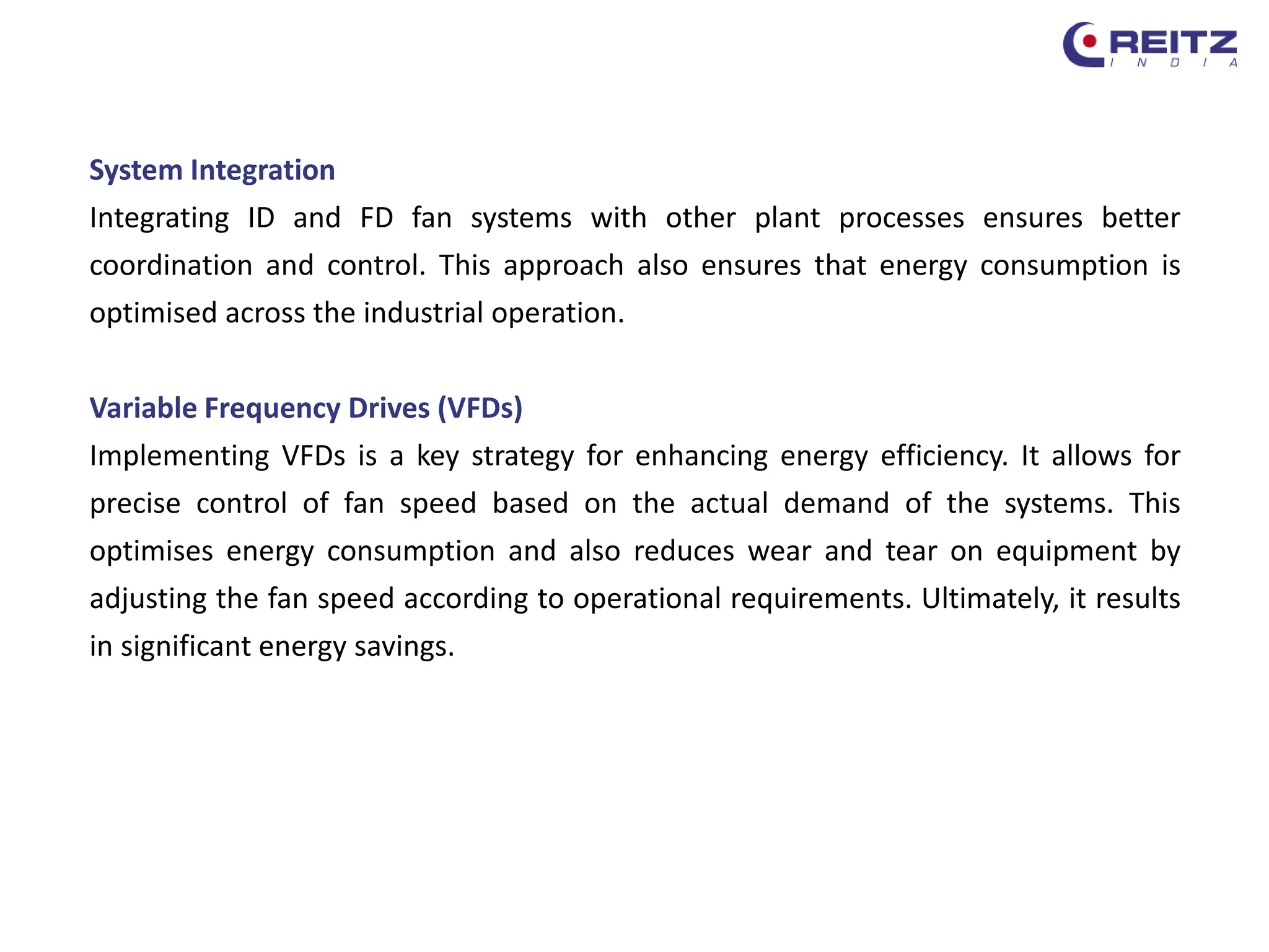 ENERGY EFFICIENCY IN ID AND FD FAN SYSTEMS | PPTX