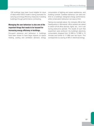 Energy Efficiency Retrofits in Existing Buildings | PDF