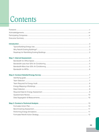 Energy Efficiency Retrofits in Existing Buildings | PDF