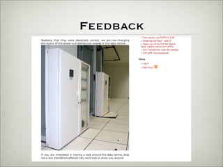 Marketing a hyper energy-efficient (Green) data center (using Web 2.0 technologies)