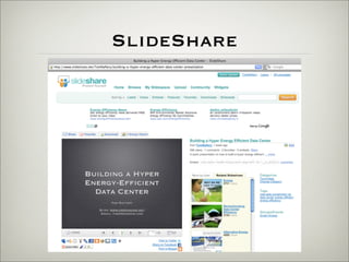 Marketing a hyper energy-efficient (Green) data center (using Web 2.0 technologies)