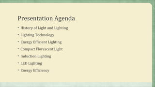 Energy Efficient Lighting | PPT