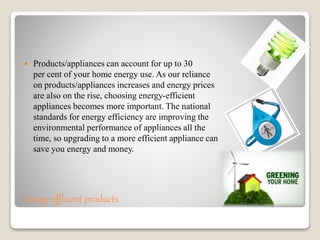 Energy efficient products (1) | PPTX