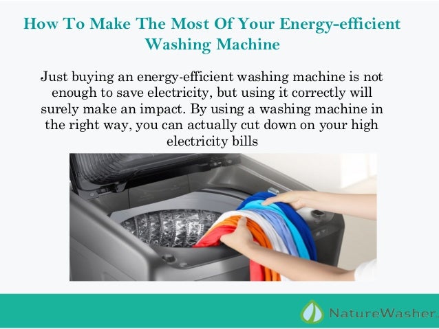 Energy Efficient Washing Machine