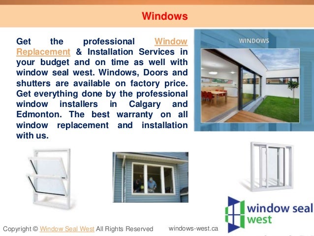 Energy Efficient Windows Doors Installation Calgary