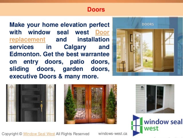 Energy Efficient Windows Doors Installation Calgary