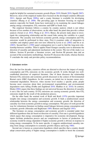 Energy, Environment and Economic Growth | PDF