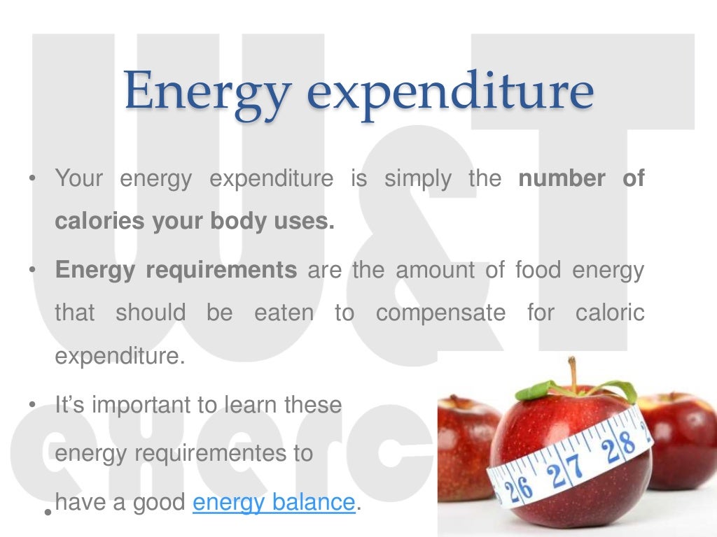 Energy expenditure