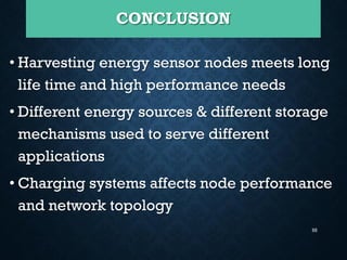 Energy harvesting sensor nodes | PDF