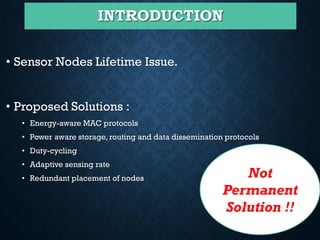 Energy harvesting sensor nodes | PDF