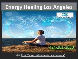 Visit: http://www.theformulaformiracles.com/
Energy Healing Los Angeles
424-201-1030
 