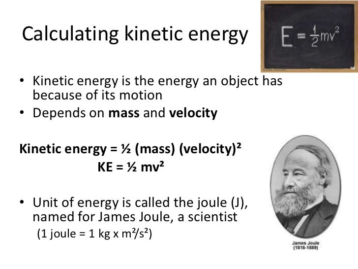 Energy in motion