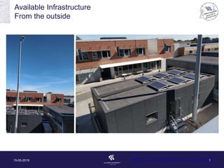 Available Infrastructure
From the outside
15-05-2019 2www.iot-energy.et.aau.dk
 