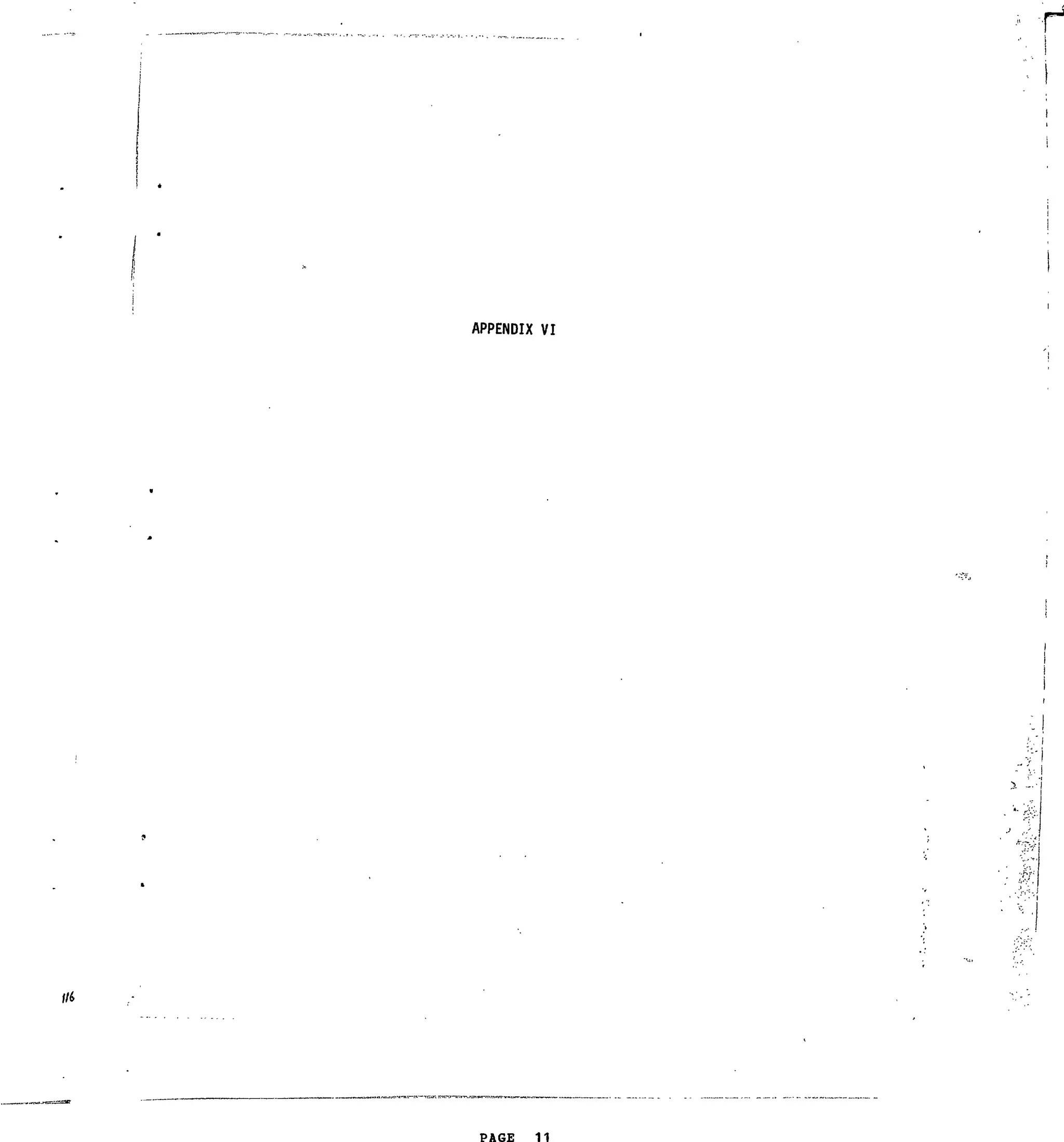 r"
APPENDIX VI
PAGE 11
 