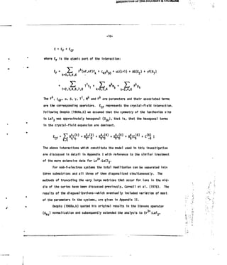 Energy level structure and transition probabilities in the spectra of ...