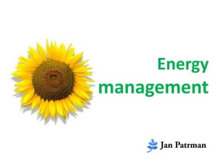 Energy
management
 