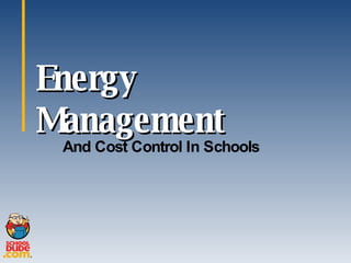 Energy Management And Cost Control Fall2008 | PPT