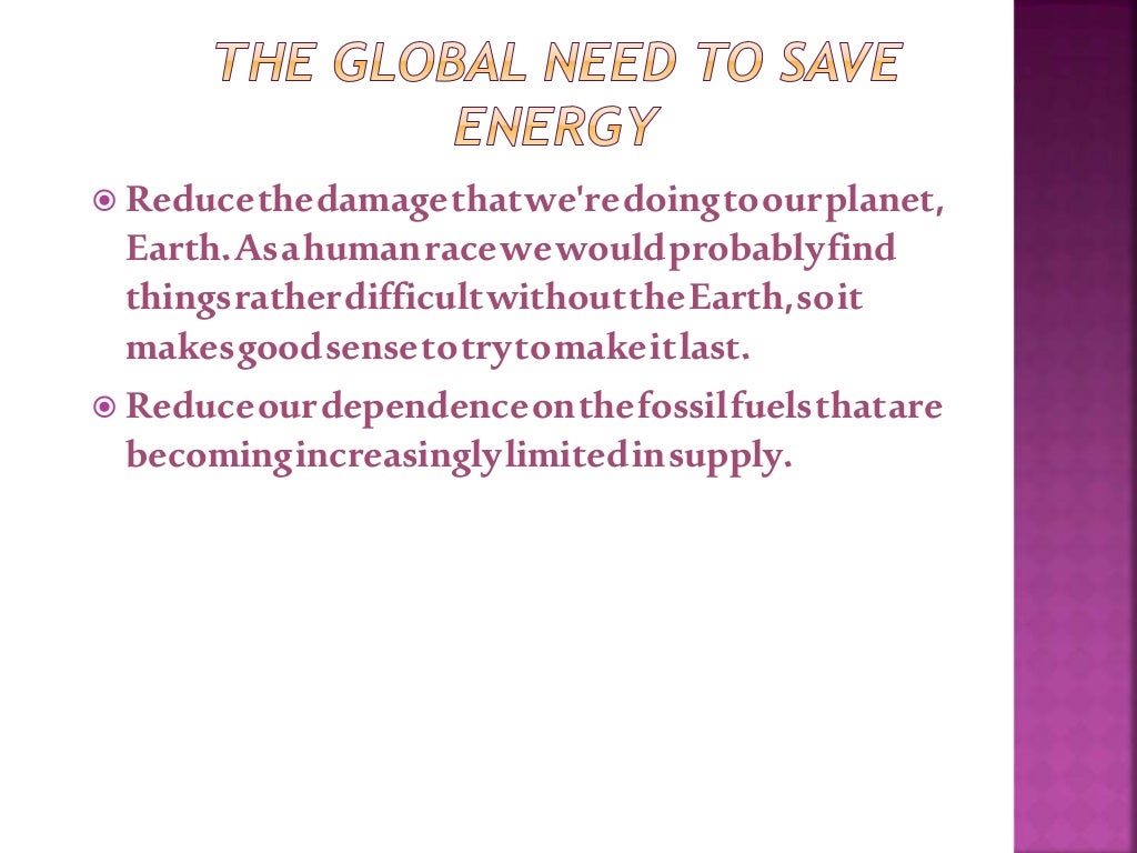 Energy management techniques