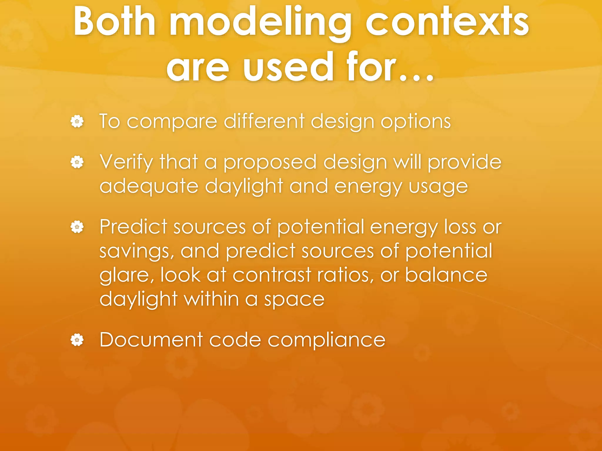 Energy modeling ppt | PPTX