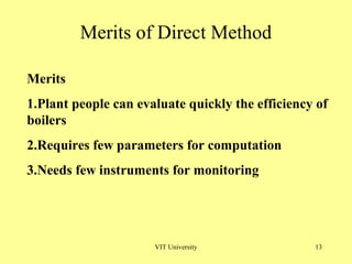 Energy performance assessment of boilers | PPT