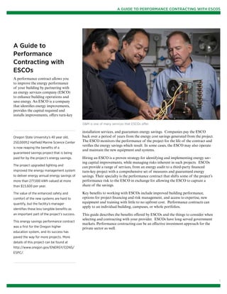 Energy performance contracting guide | PDF