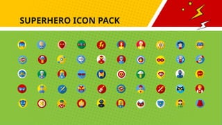 SUPERHERO ICON PACK
 