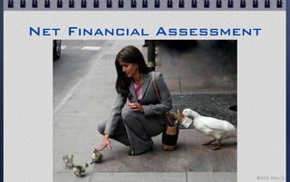 Net Financial Assessment




                       © john droz, jr.
 