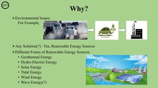 Energy Production from Slow Moving Water | PPTX