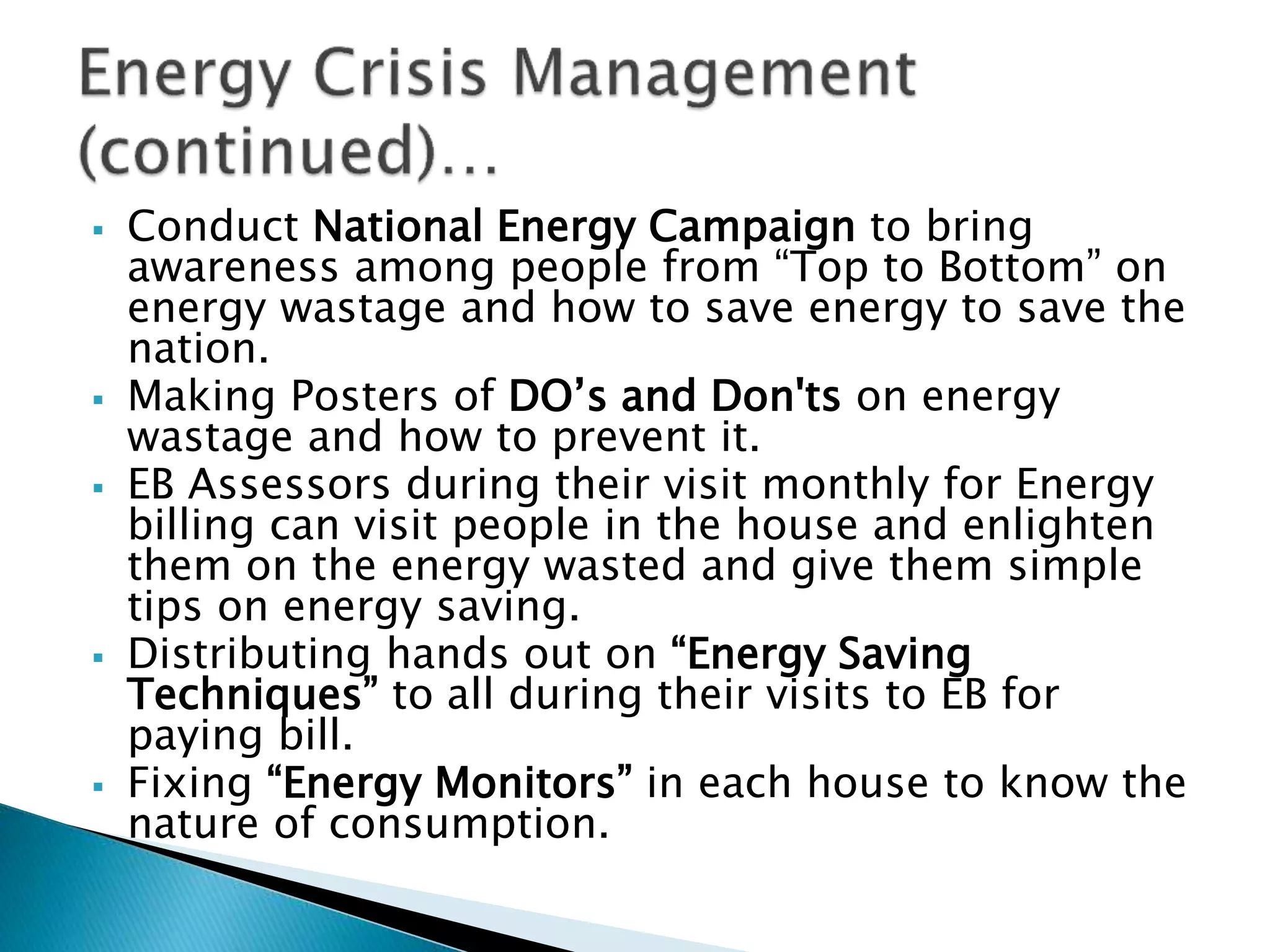 Image showcasing Energy saving techniques in current scenario | PPTX