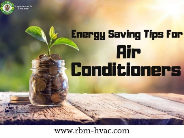 Energy saving tips for air conditioner