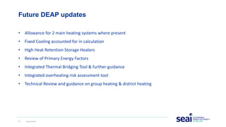 Upcoming changes to DEAP methodology | PDF