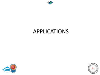 APPLICATIONS
 