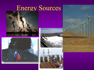 Energy Sources
 