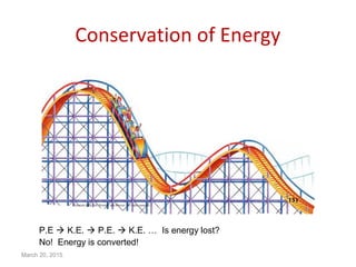 Energy sources and its Conservation | PPT