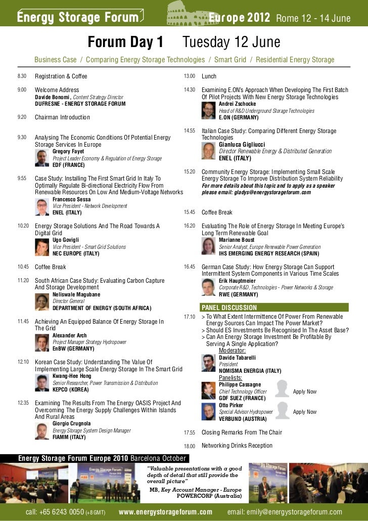 Columbia Energy Storage Mba Wyngarden the 5th energy storage forum europe Columbia Energy Storage Mba Wyngarden the 5th energy storage forum europe